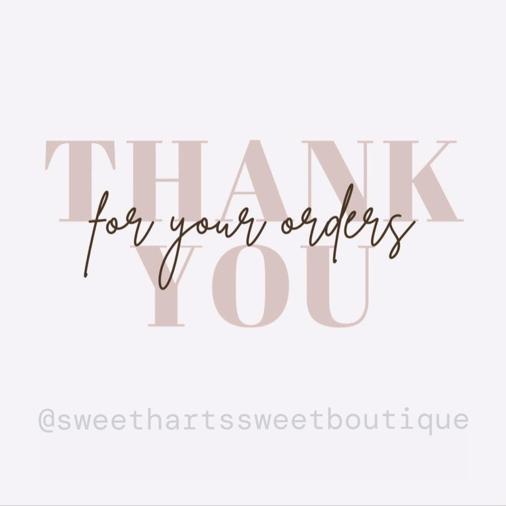 @lady21lady33 Thank You So Much for Your Orders🛍️